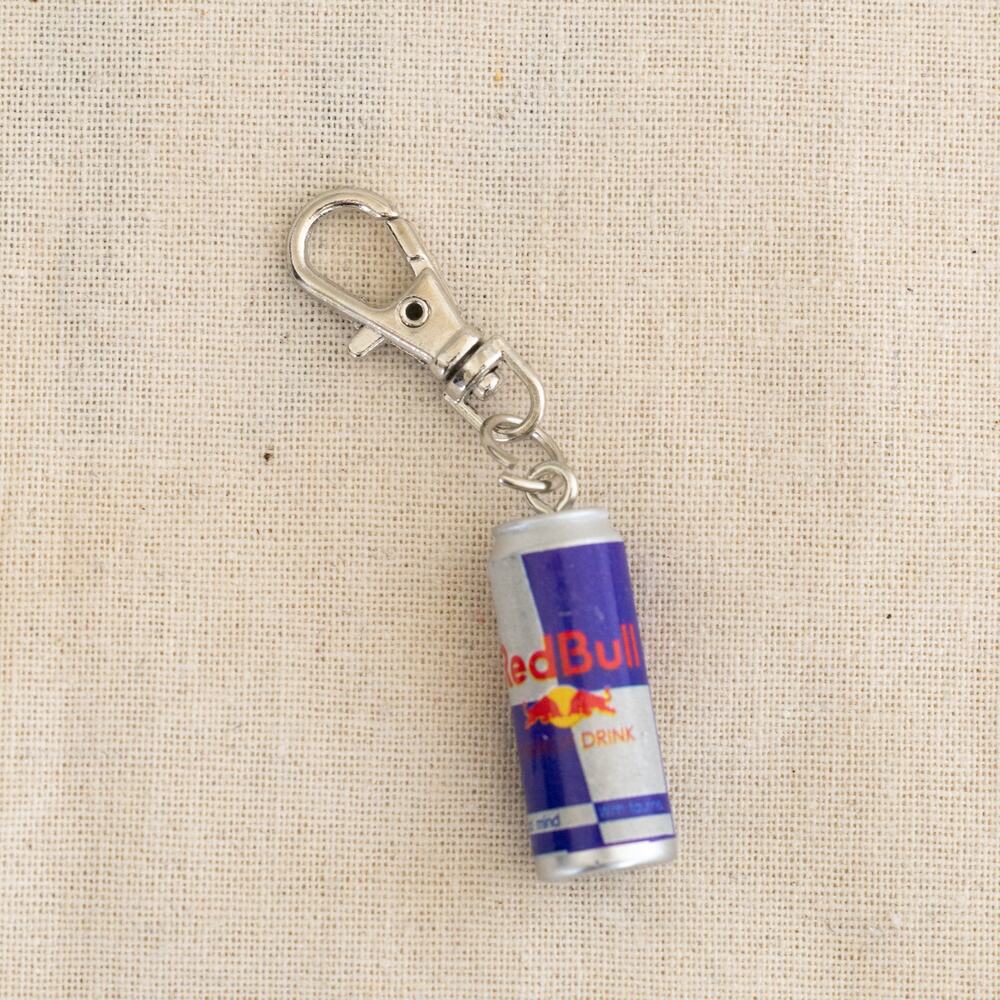 Y2K Red Bull Can Keychain – Mini Collectible, Lightweight, Brand New